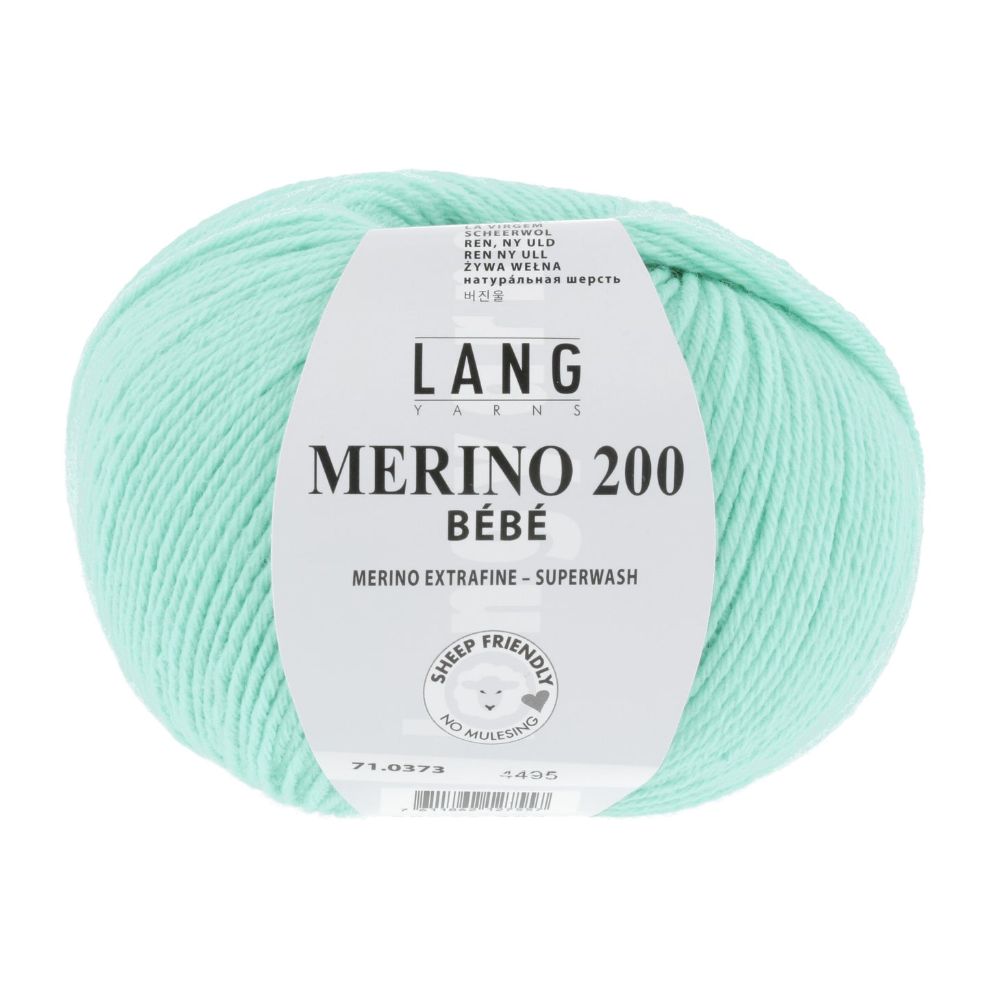 Lang Yarns Merino 200 Bebe Menthe (0373)