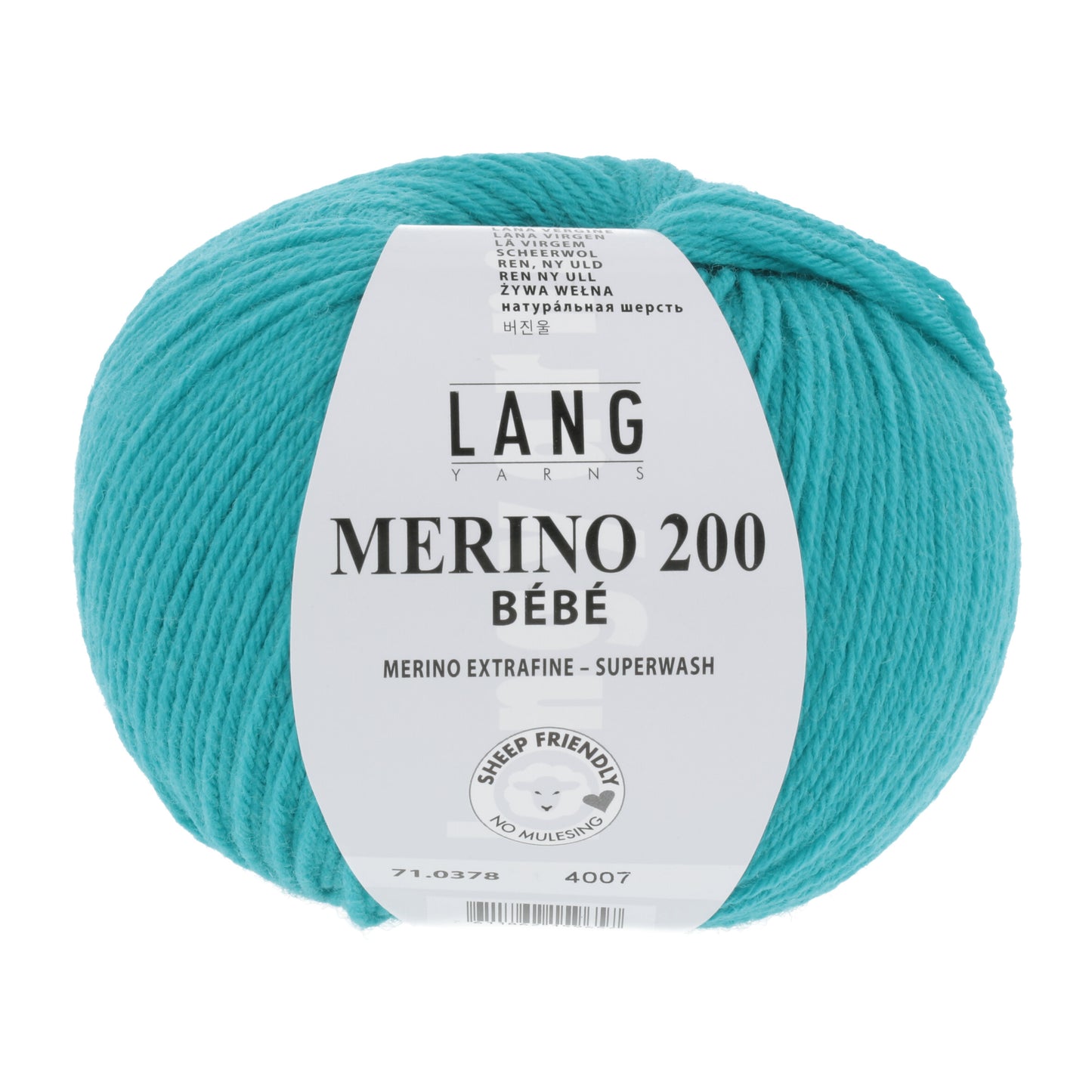 Lang Yarns Merino 200 Bebe Aqua (0378)