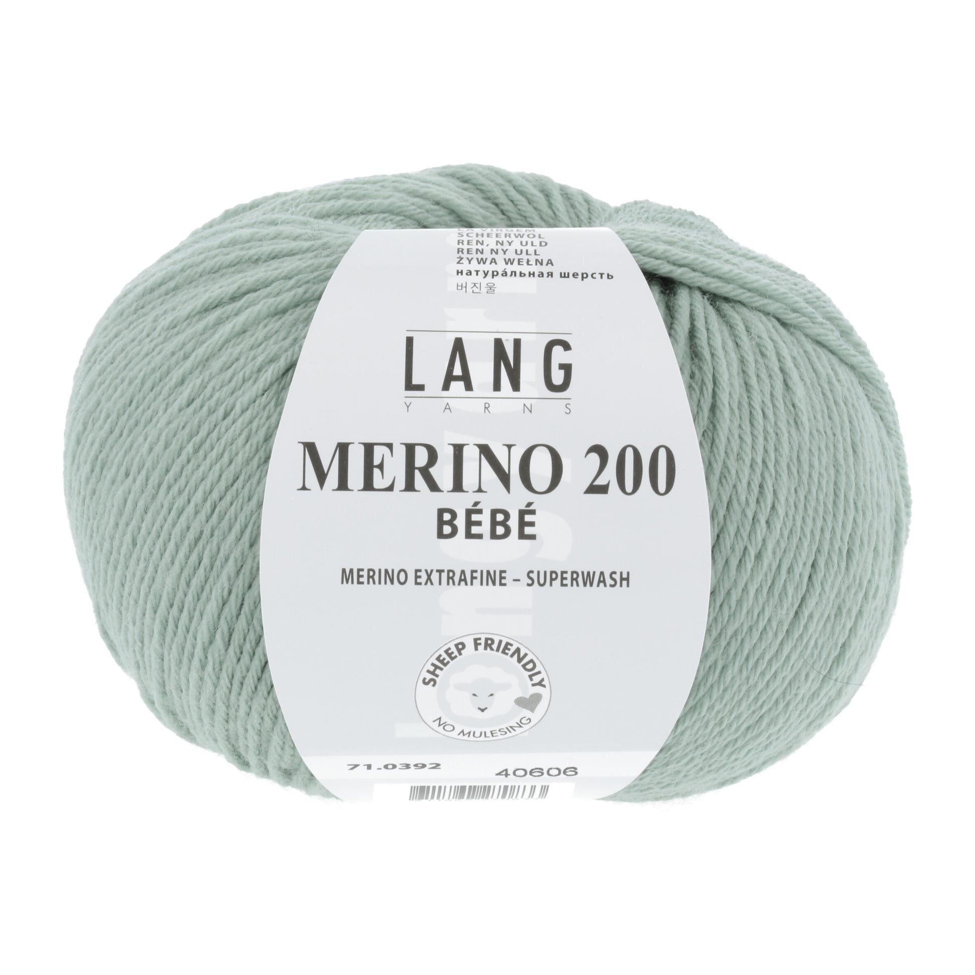 Lang Yarns Merino 200 Bebe Salbei (0392)