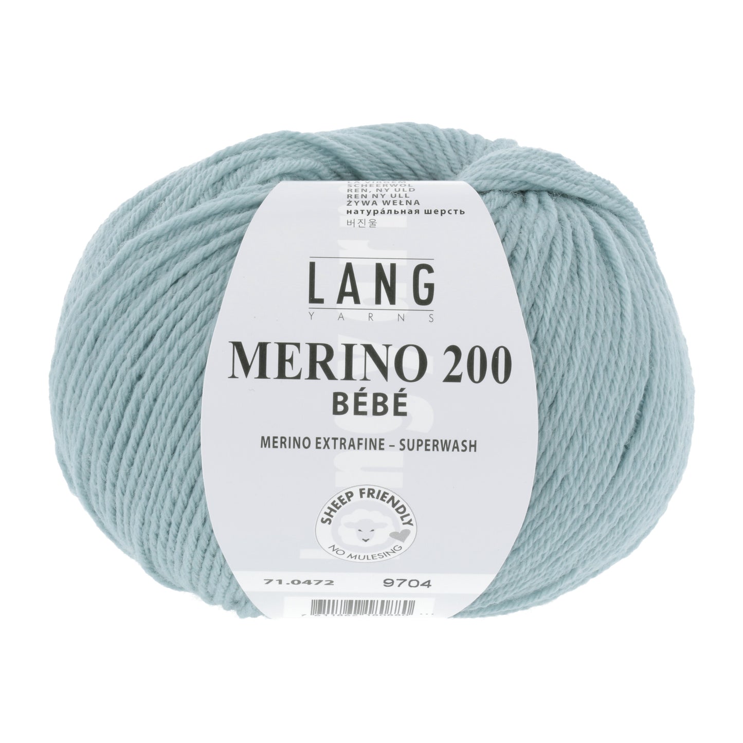 Lang Yarns Merino 200 Bebe Seafoam (0472)