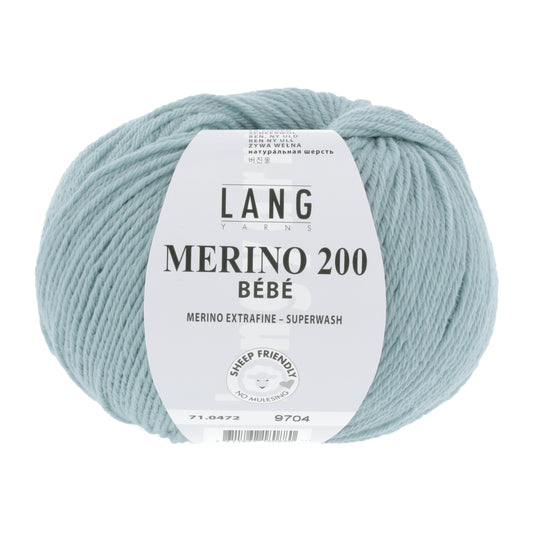 Lang Yarns Merino 200 Bebe Seafoam (0472)