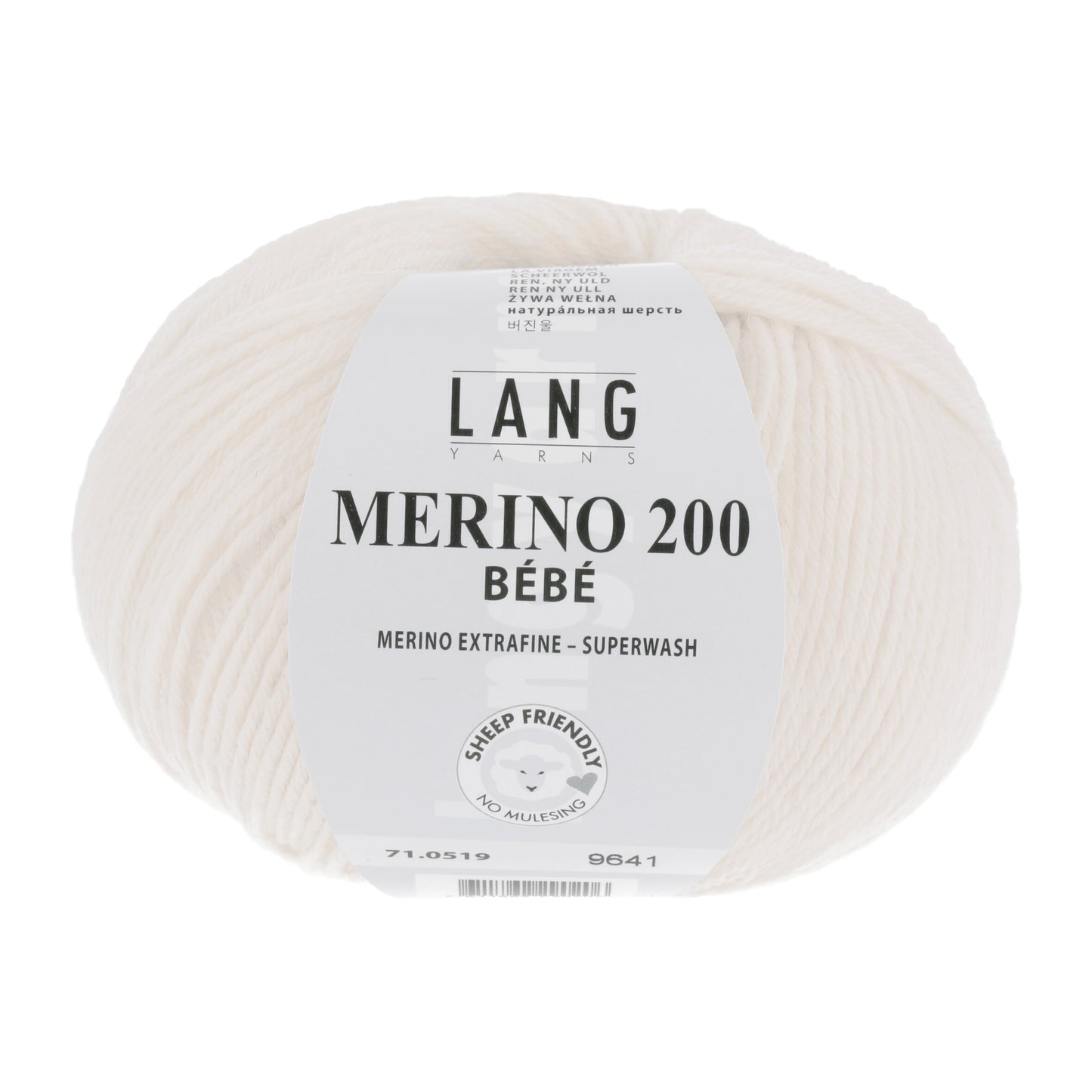 Lang Yarns Merino 200 Bebe Shell (0519)