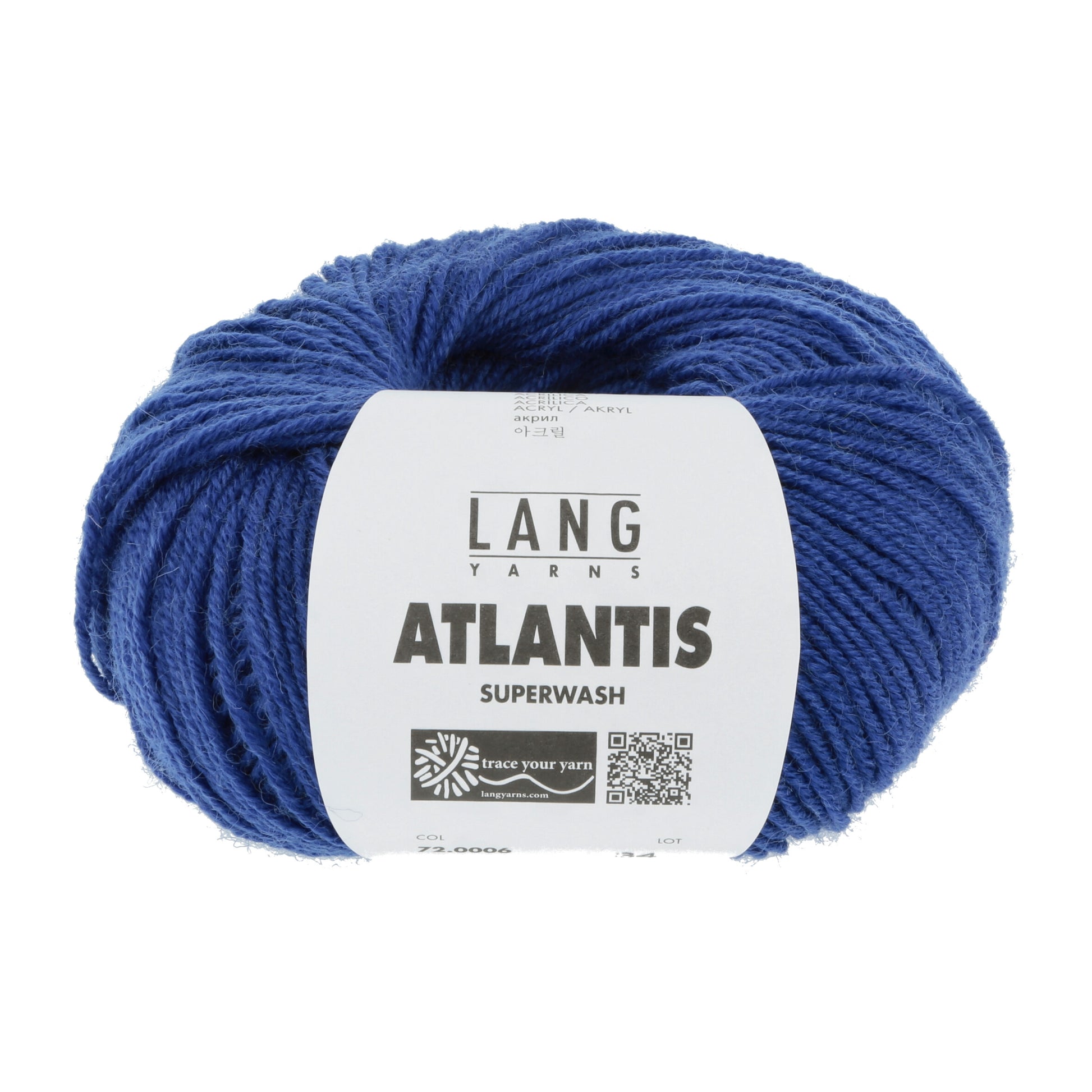 Lang Yarns Atlantis Royal Blue (0006)