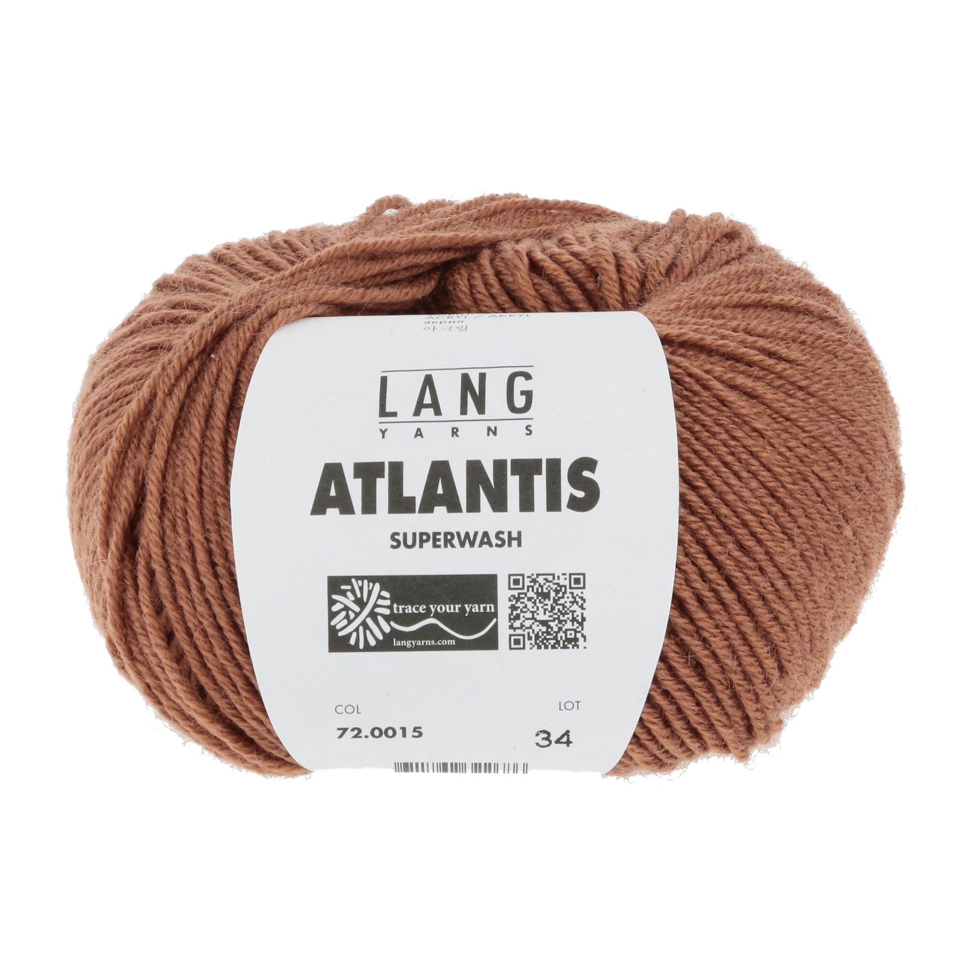 Lang Yarns Atlantis Copper (0015)