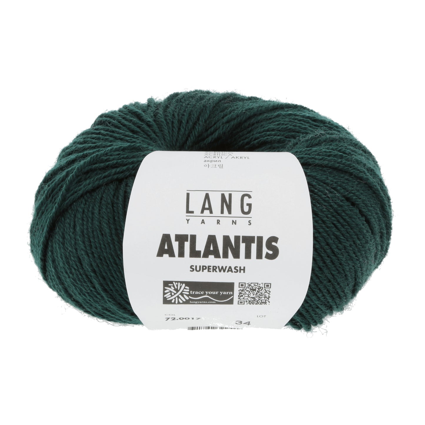 Lang Yarns Atlantis Cedre Green (0017)