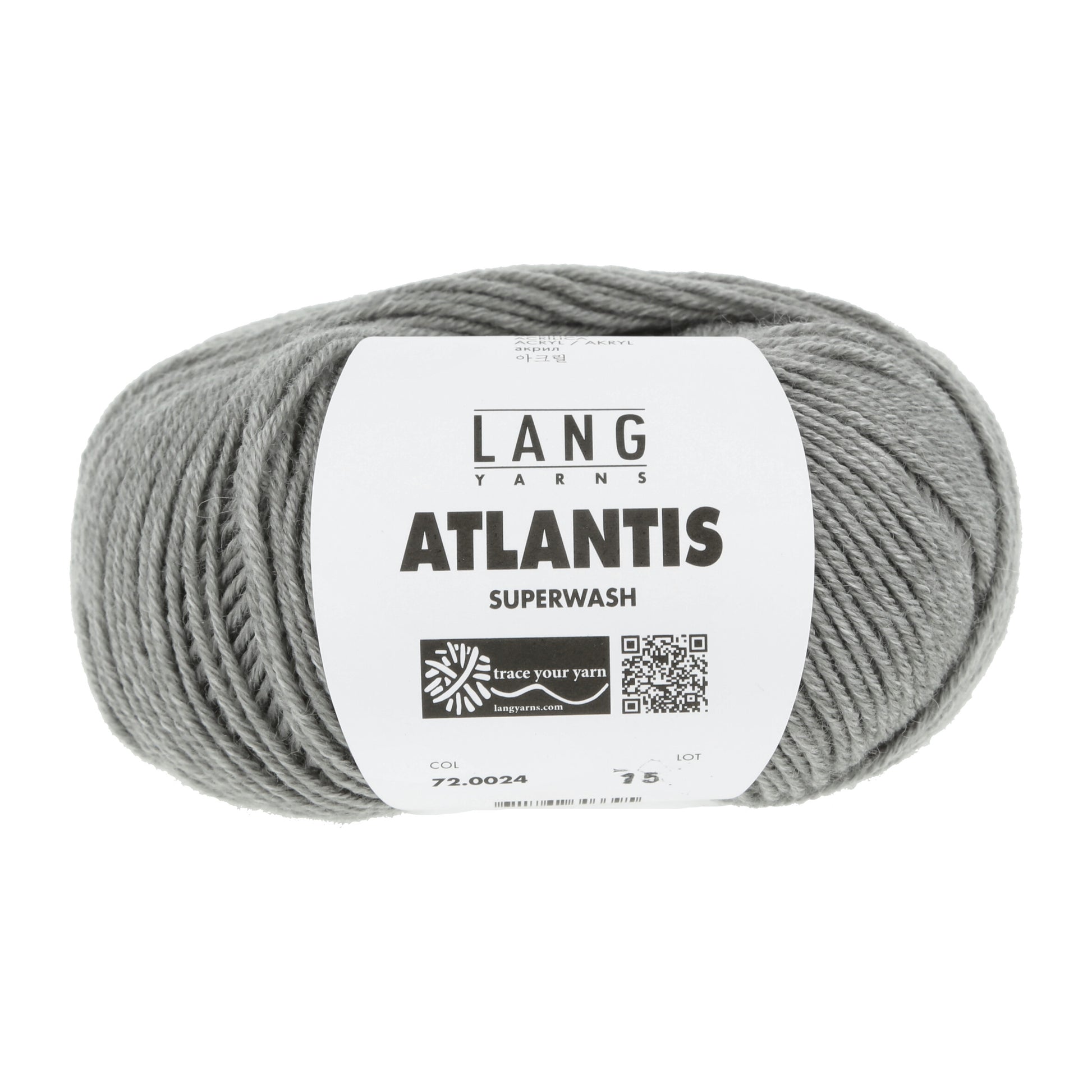 Lang Yarns Atlantis Grey (0024)