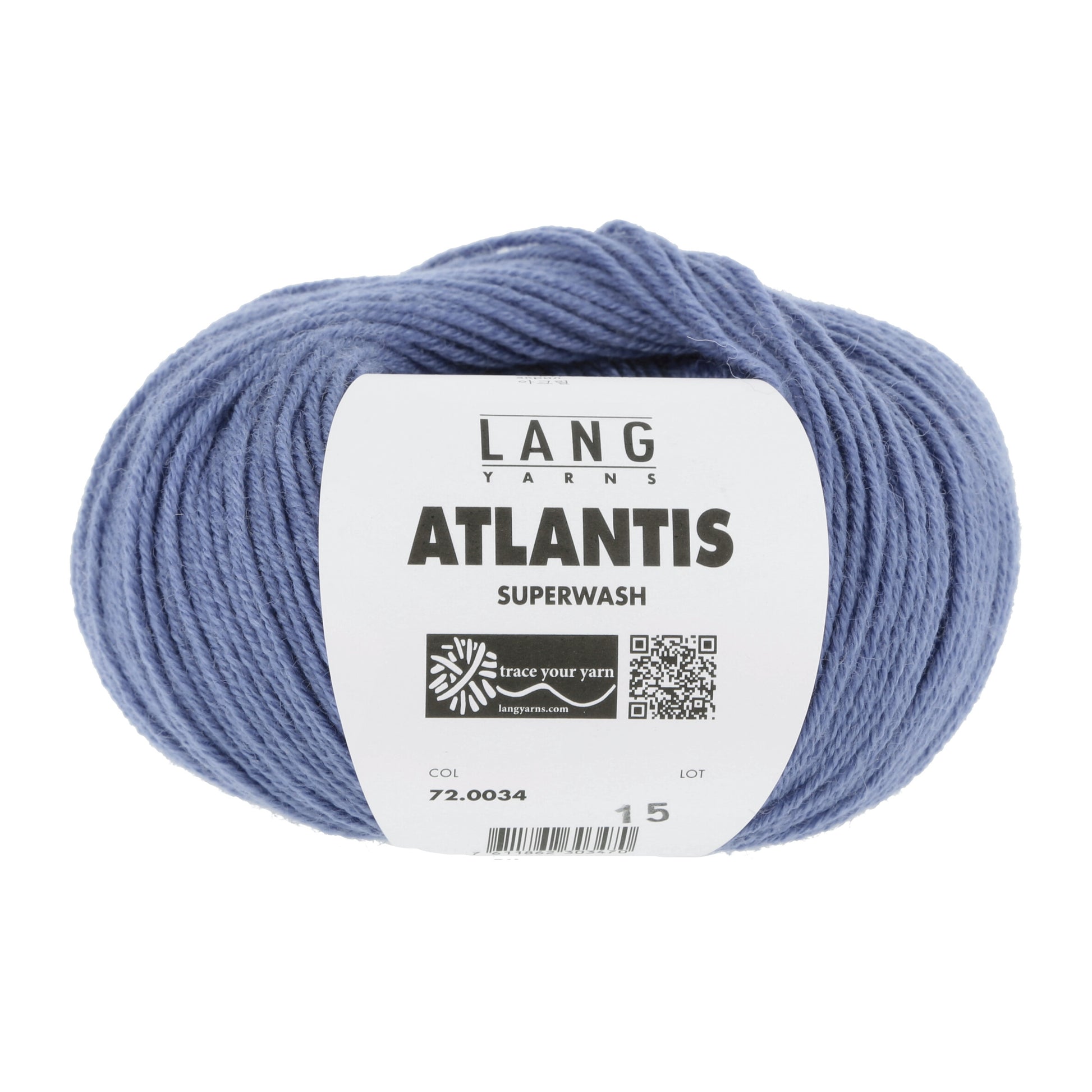 Lang Yarns Atlantis Blue (0034)