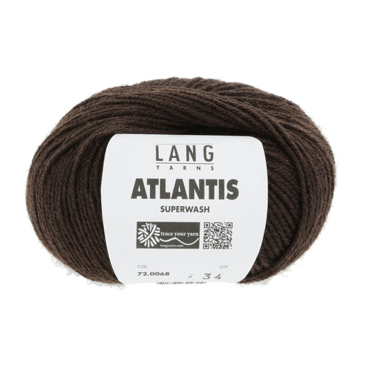 Lang Yarns Atlantis Dark Brown (0068)