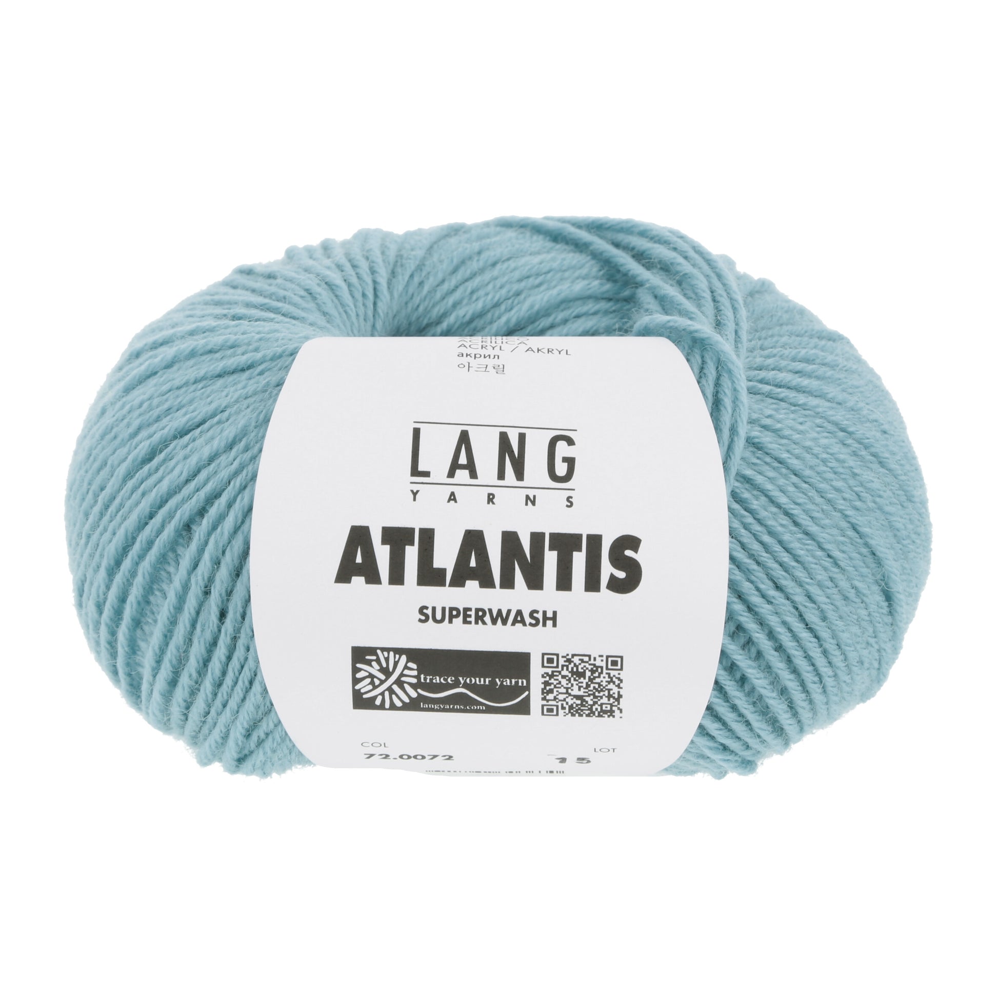 Lang Yarns Atlantis Cyan (0072)