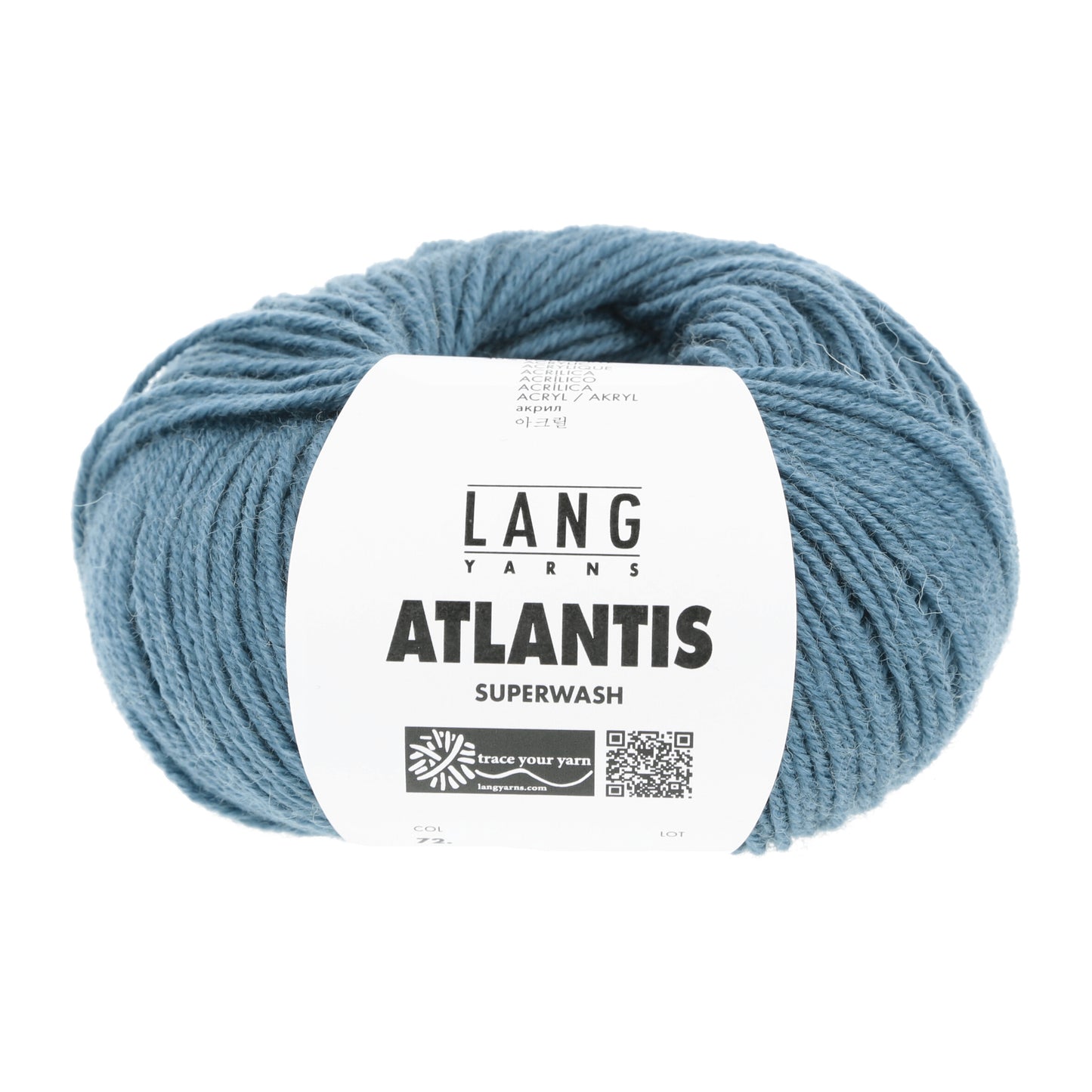 Lang Yarns Atlantis Teal (0074)