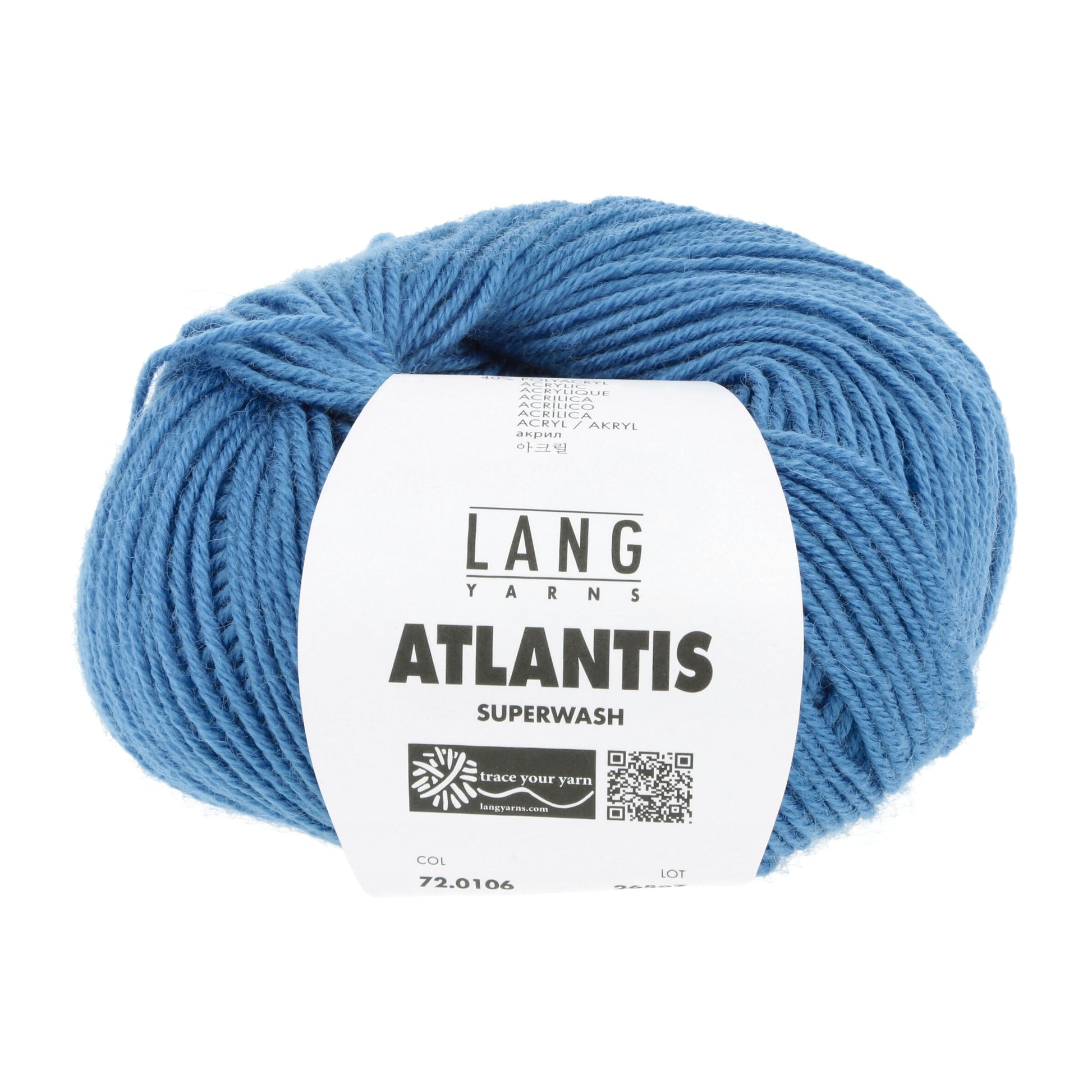 Lang Yarns Atlantis Dark Turquoise (0106)