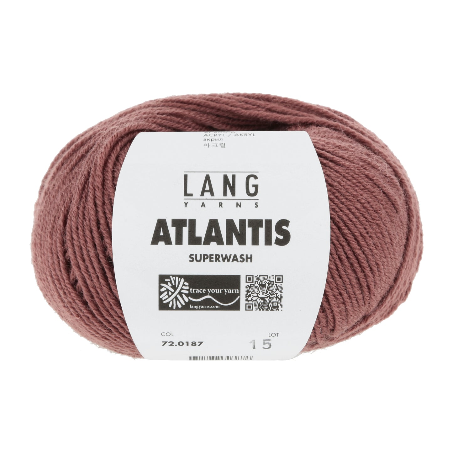 Lang Yarns Atlantis Old Rosa (0187)