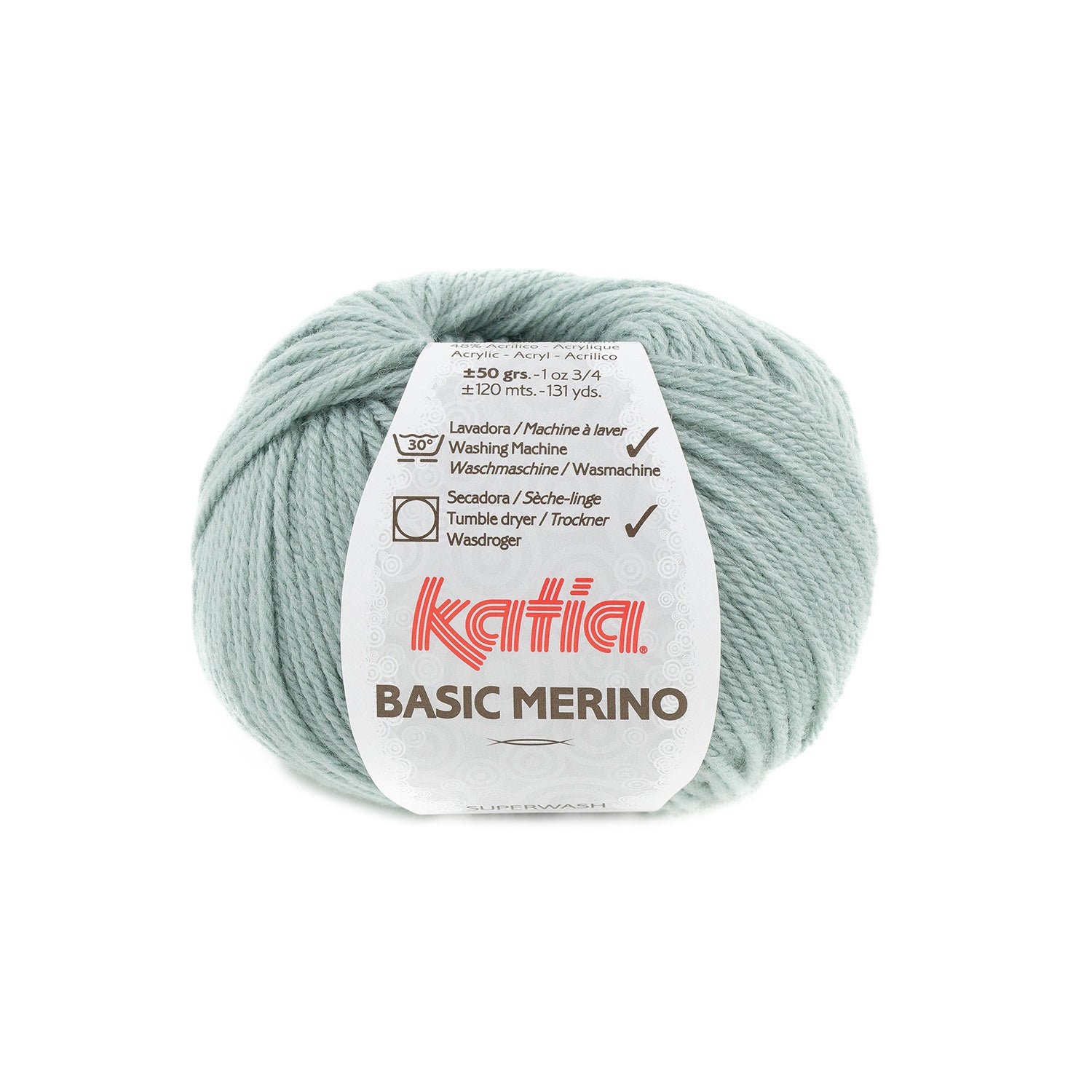 Katia Basic Merino Vintage Green (080)