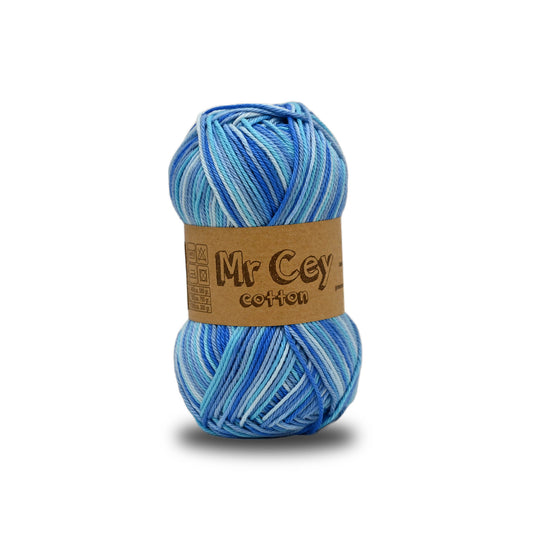 Mr. Cey Cotton Multi Aquamarine (803)