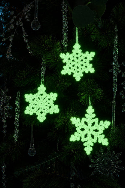 Glow in the dark Kersthangers