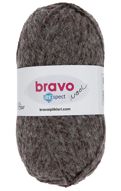 Lammy Yarns Bravo Respect Brown (80) (per pak)