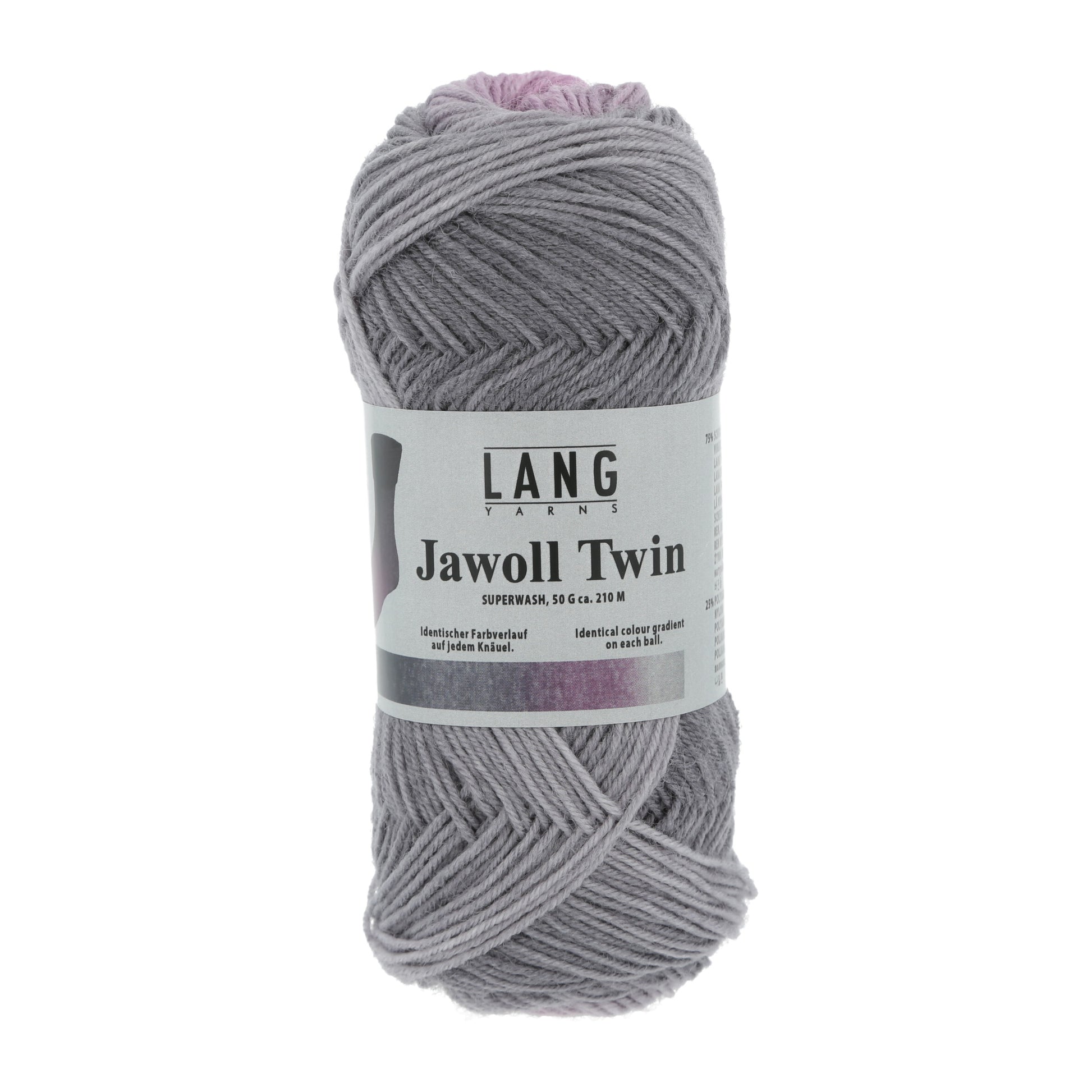 Lang Yarns Jawoll Twin Purple Rain (82.0509)