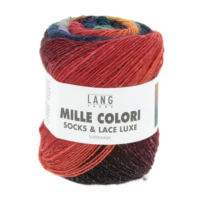 Lang Yarns Mille Colori Socks & Lace Luxe Shadow (0208)