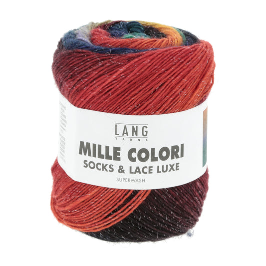 Lang Yarns Mille Colori Socks & Lace Luxe Shadow (0208)