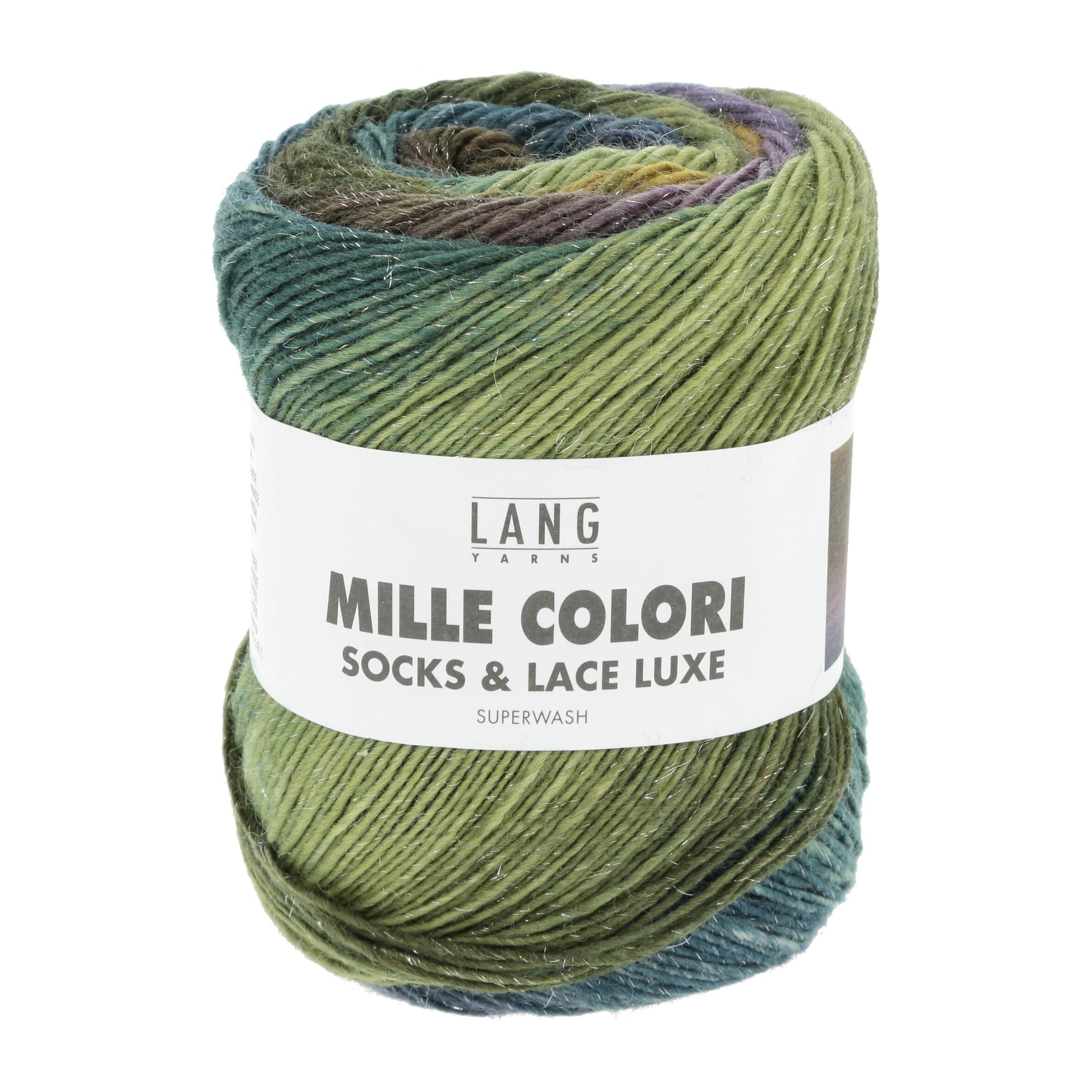 Lang Yarns Mille Colori Socks & Lace Luxe Jungle (0209)