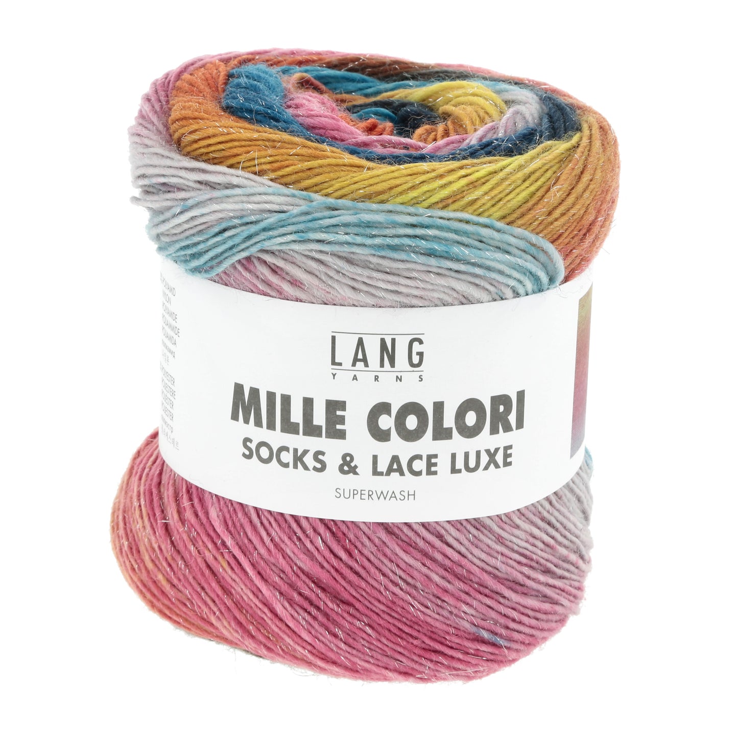 Lang Yarns Mille Colori Socks & Lace Luxe Candy Crush (0212)