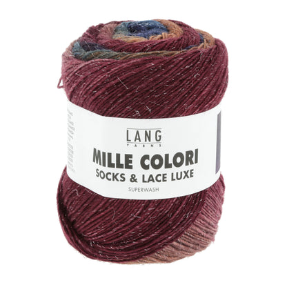 Lang Yarns Mille Colori Socks & Lace Luxe Night Knight (0214)