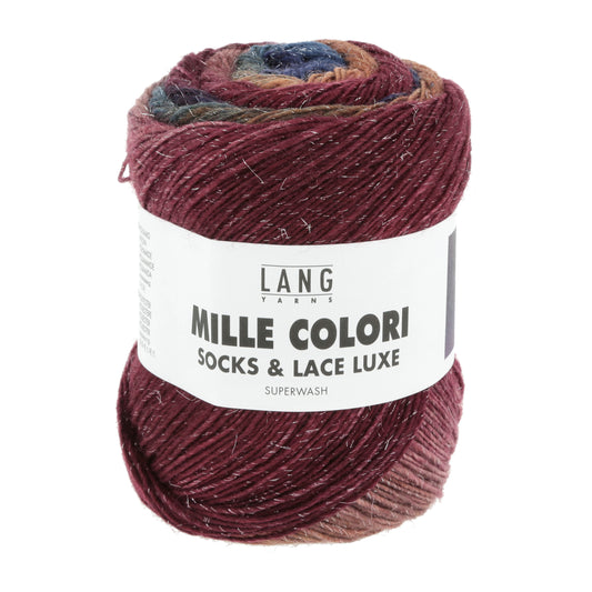 Lang Yarns Mille Colori Socks & Lace Luxe Night Knight (0214)