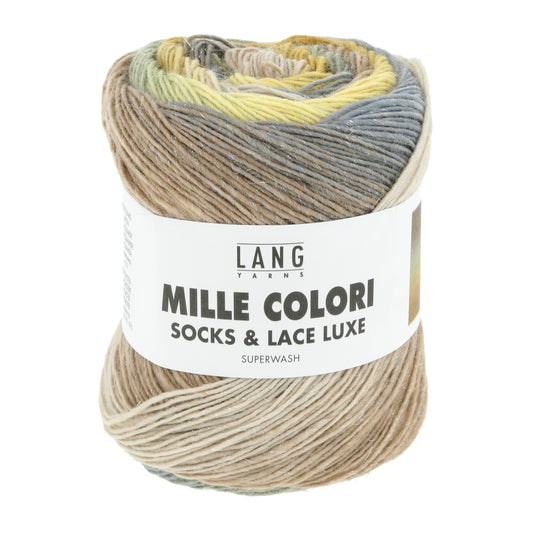 Lang Yarns Mille Colori Socks & Lace Luxe Sunny (0216)