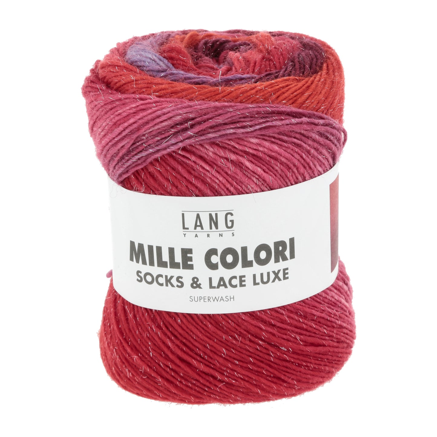 Lang Yarns Mille Colori Socks & Lace Luxe Reddy (0217)