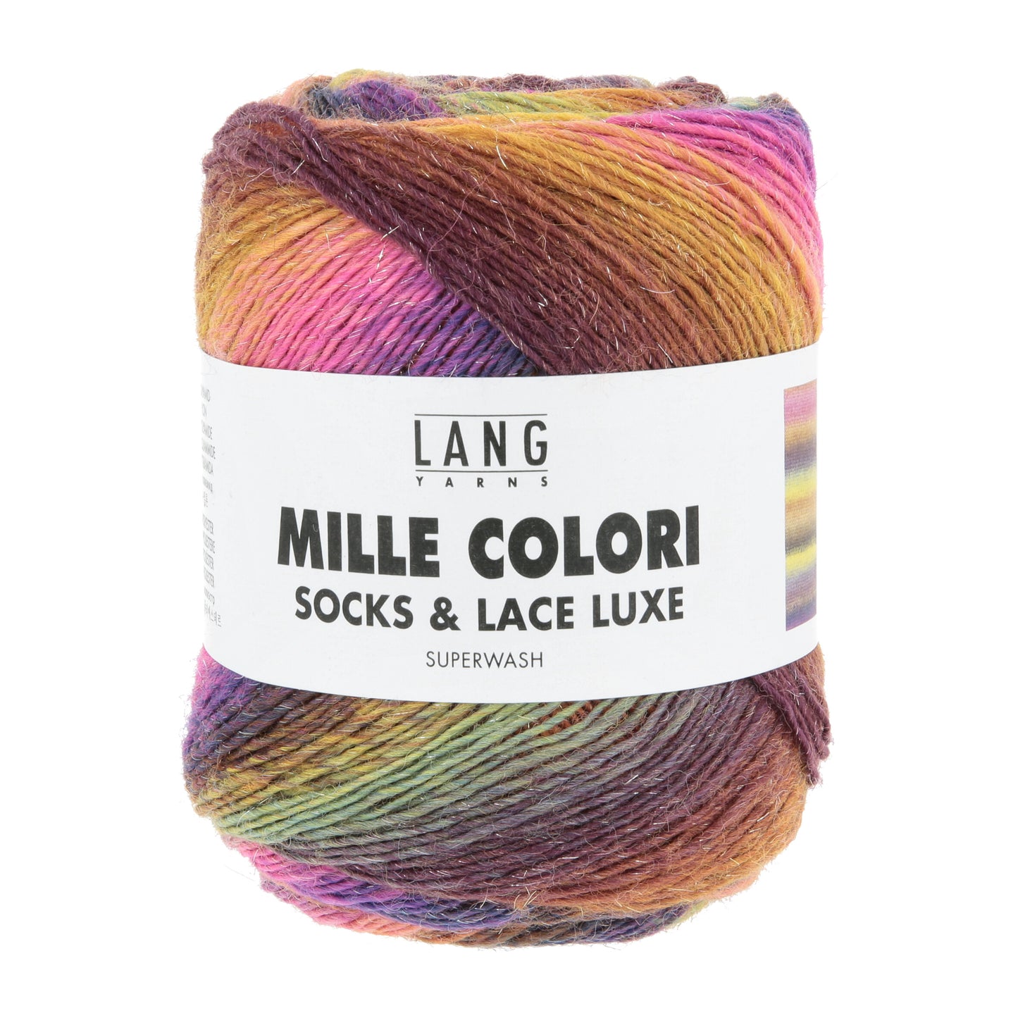 Lang Yarns Mille Colori Socks & Lace Luxe Happy (0220)