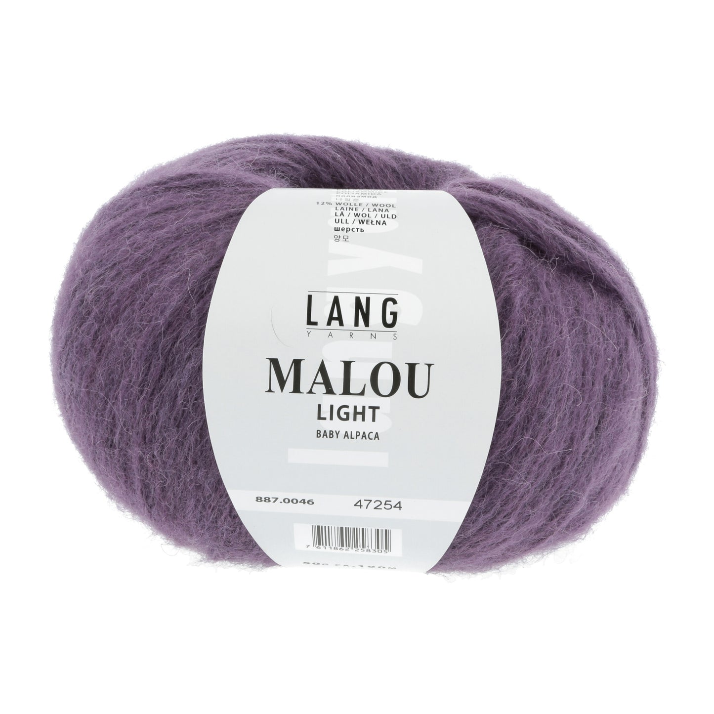 Lang Yarns Malou Light Eggplant (0046)
