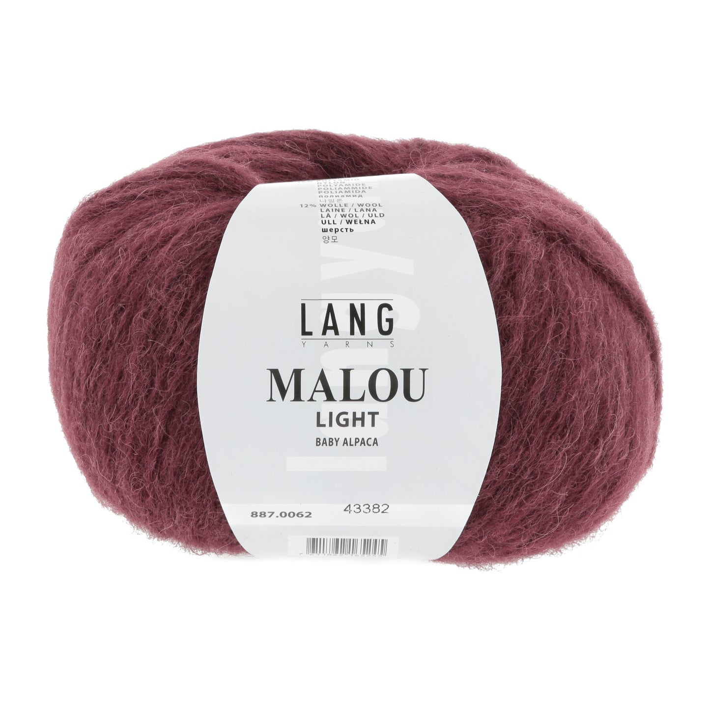 Lang Yarns Malou Light Bordeaux (0062)