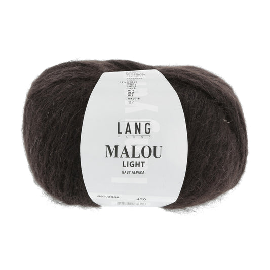 Lang Yarns Malou Light Dark Brown (0068)