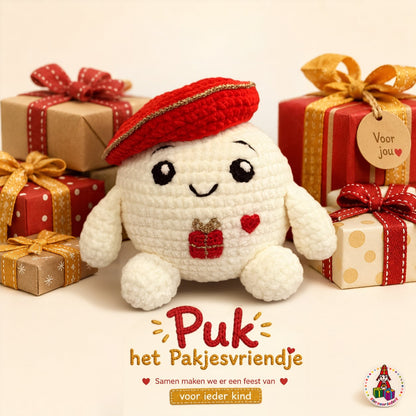 Puk het pakjesvriendje (HAAKPATROON) (SINTVOORIEDER1)