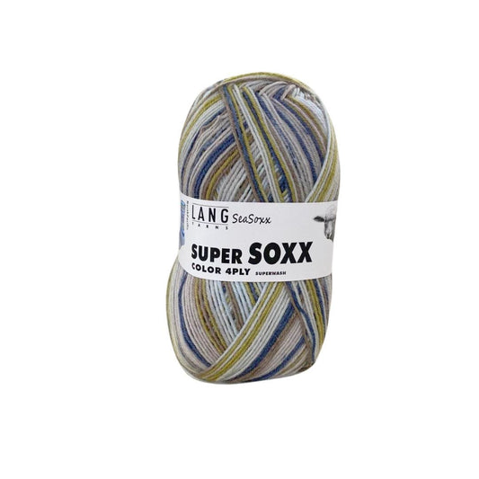 Lang Yarns Super Soxx Color 4 Ply Seasoxx North Pacific (0416)