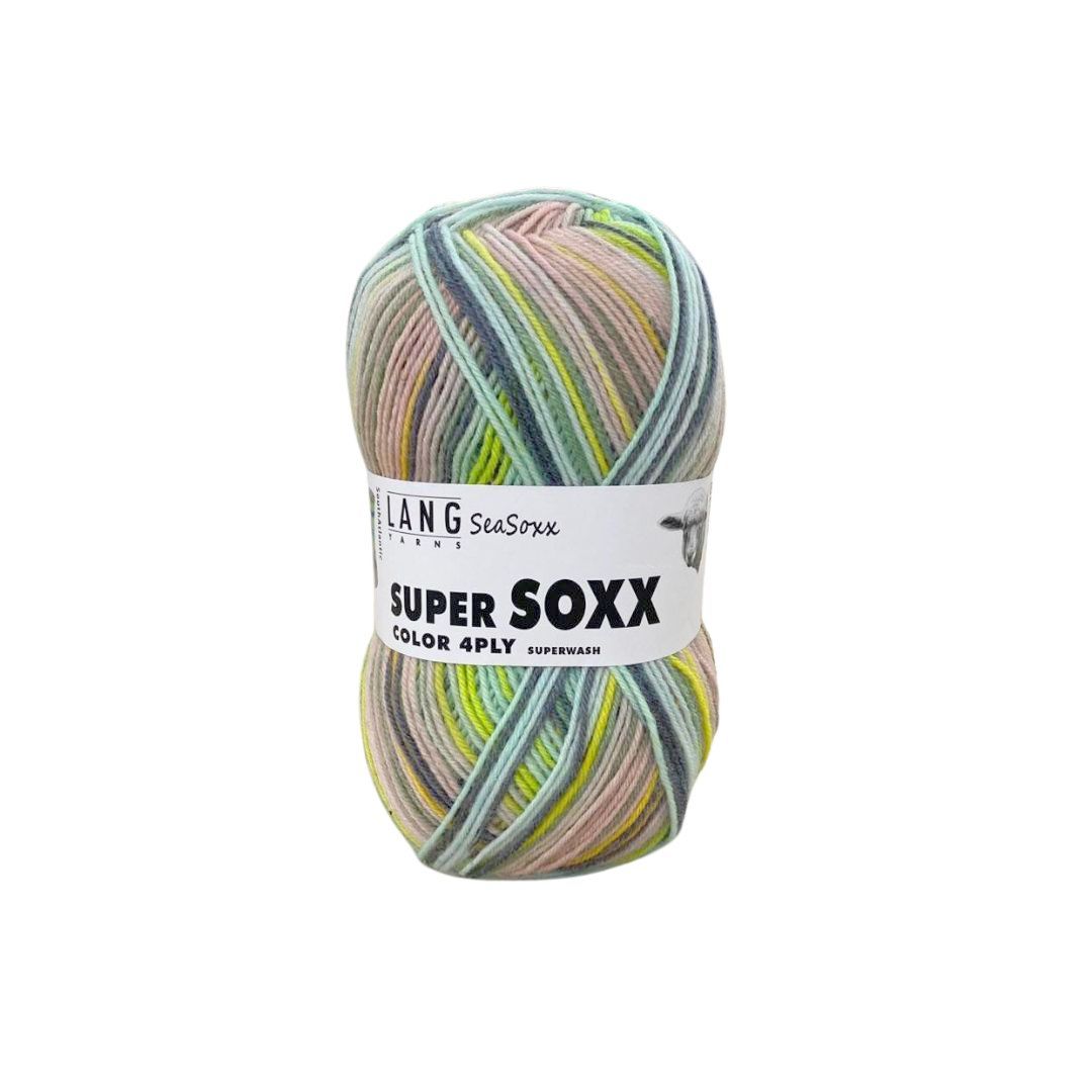 Lang Yarns Super Soxx Color 4 Ply Seasoxx South Atlantic (0417)