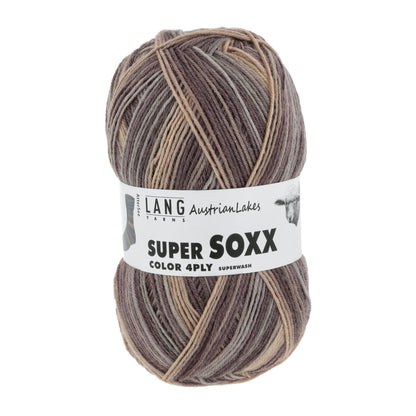 Lang Yarns Super Soxx 4 Ply Austrianlakes Attersee (0419)