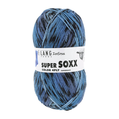 Lang Yarns Super Soxx Color 4 Ply Zoosoxx Icebear (0430)