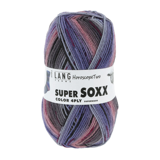 Lang Yarns Super Soxx Color 4 Ply HoroscopeTwo Cancer (0438)