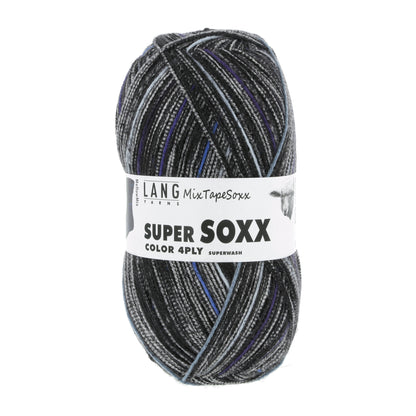 Lang Yarns Super Soxx Color 4 Ply MixTapeSoxx MellowMix (0452)