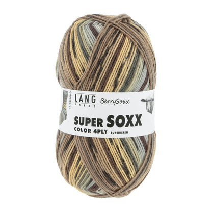 Lang Yarns Super Soxx Color 4 Ply Berrysoxx Goldenberry (0469)