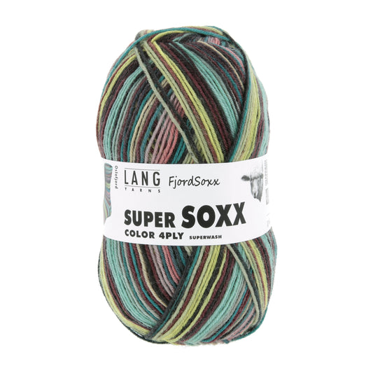 Lang Yarns Super Soxx 4 Ply Fjordsoxx Oslofjord (0536)