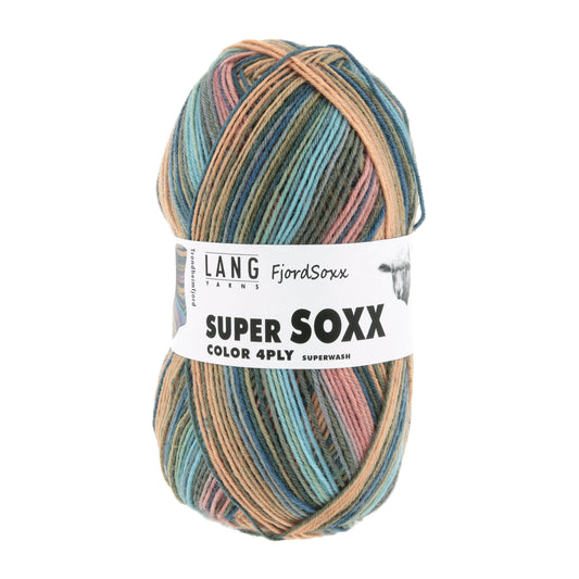 Lang Yarns Super Soxx 4 Ply Fjordsoxx Trondheimfjorden (0539)
