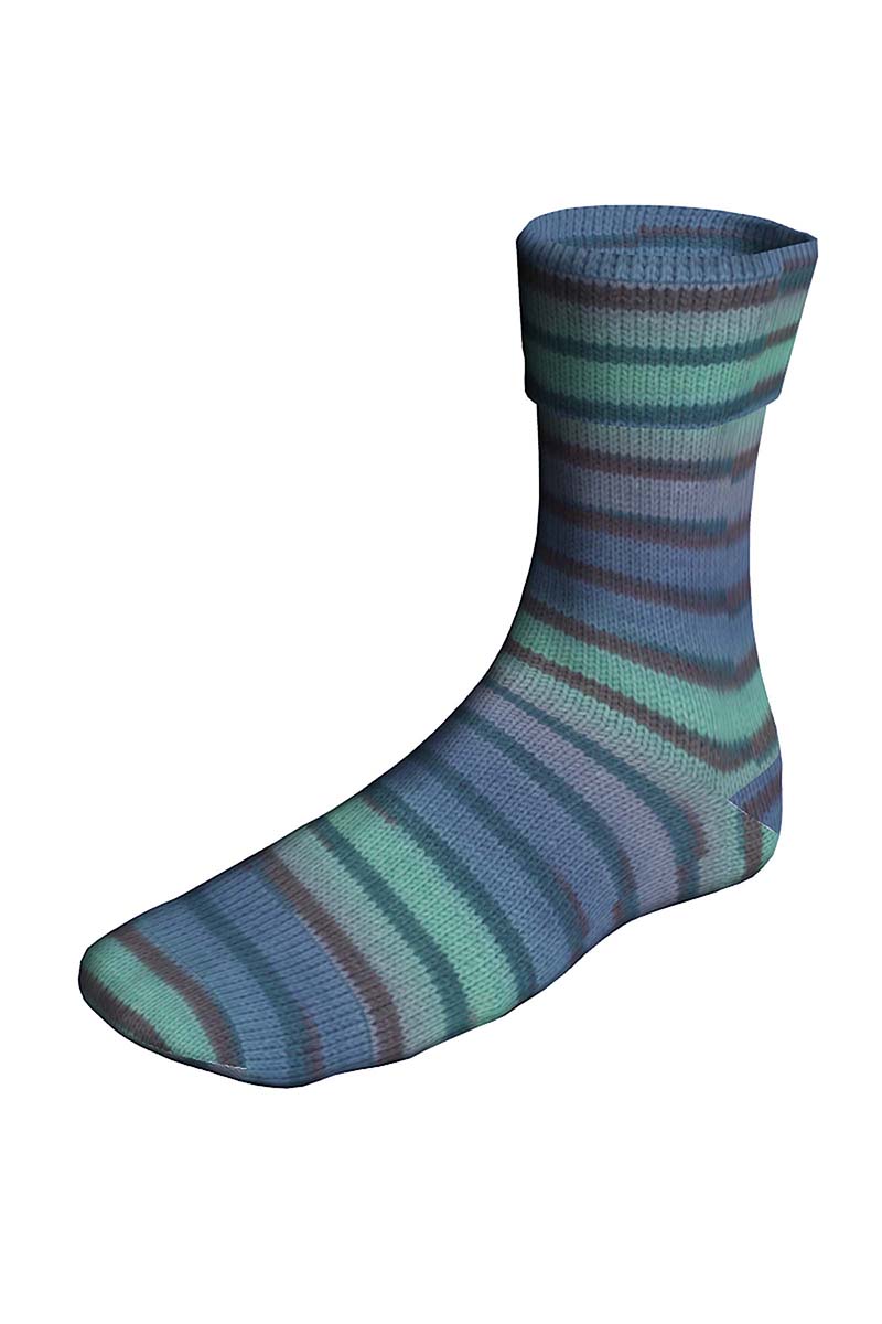 Lang Yarns Super Soxx Color 4 Ply PainterlySoxx Viridian (0549)