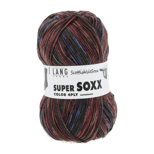 Lang Yarns Super Soxx Color 4PLY Scotishislesoxx Orkney (571)