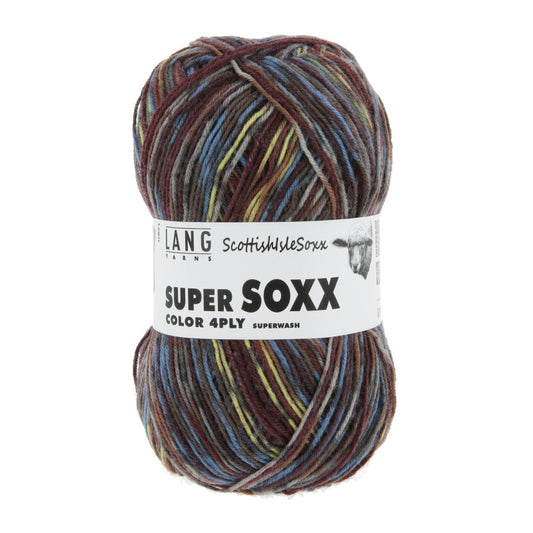 Lang Yarns Super Soxx Color 4PLY Scotishislesoxx Lewis (573)