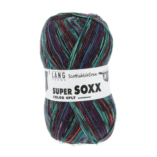 Lang Yarns Super Soxx Color 4PLY Scotishislesoxx Skye (575)