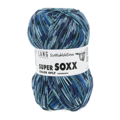 Lang Yarns Super Soxx Color 4PLY Scotishislesoxx Lona (576)