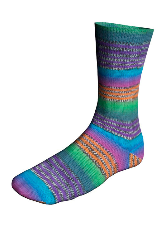 Lang Yarns Twin Soxx Merino 4 Ply Moodsoxx Proud (584)