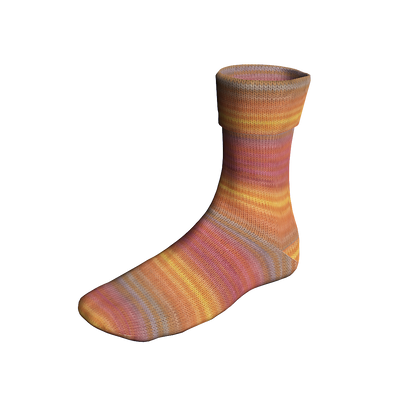 Lang Yarns Super Soxx Color 6 Ply Time of the day Soxx Sunset (0530)